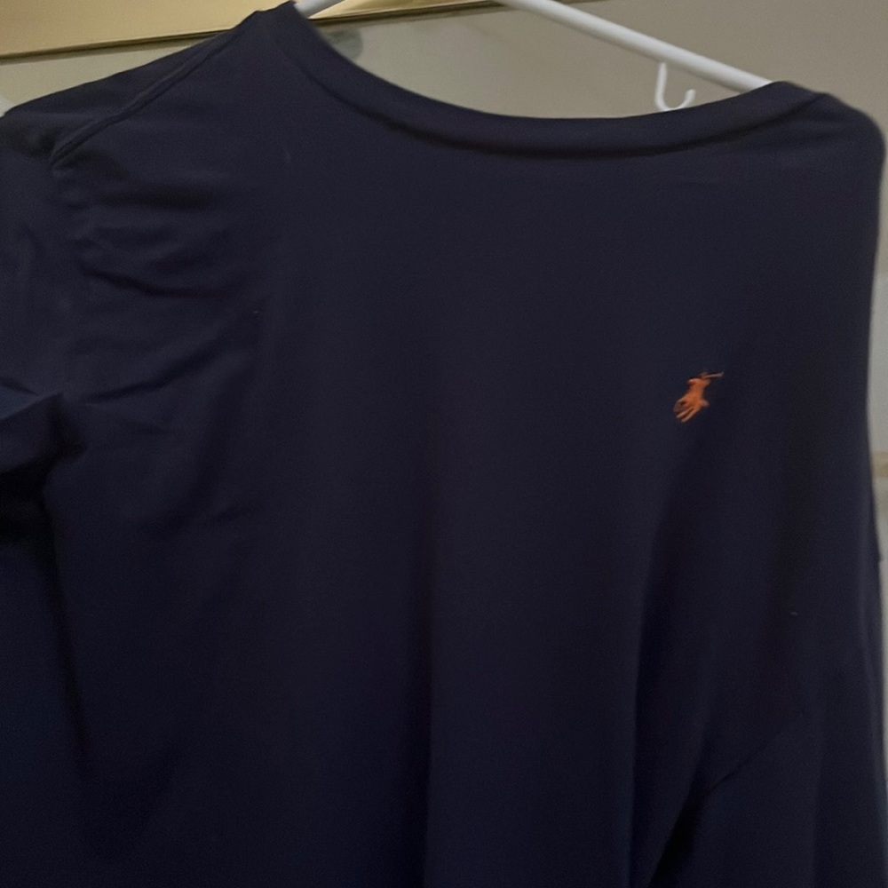 Boys primary blue polo shirt